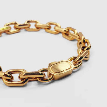 Anchor Link Bracelet (Gold)