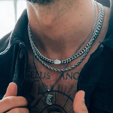 What is necklace vs pendant vs chain?