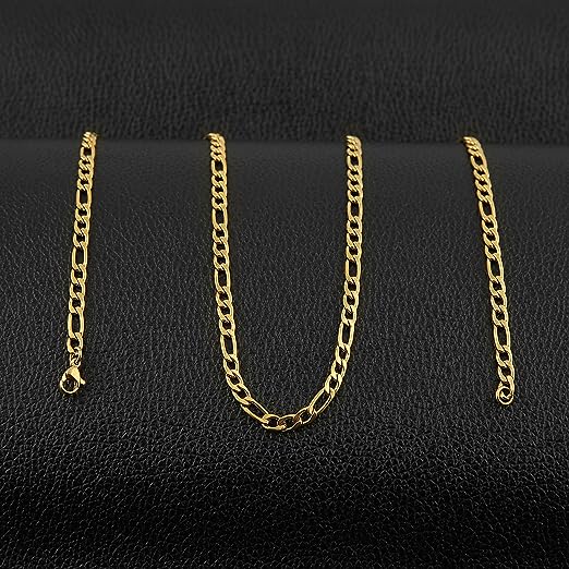 gold figaro chain