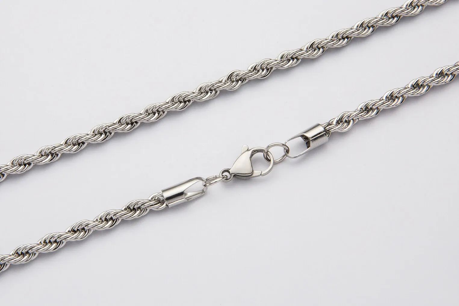 silver rope chain