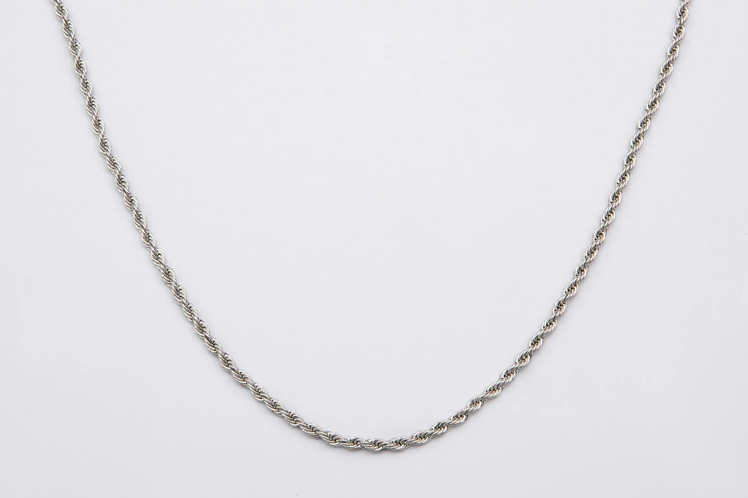 3mm Silver Rope Chain