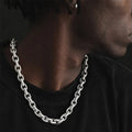 10mm Iced Out Cuban Link Chain with Ring Clasp -- DVVX CHAINS