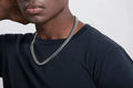 10mm Silver Cuban Link Chain -- DVVX CHAINS