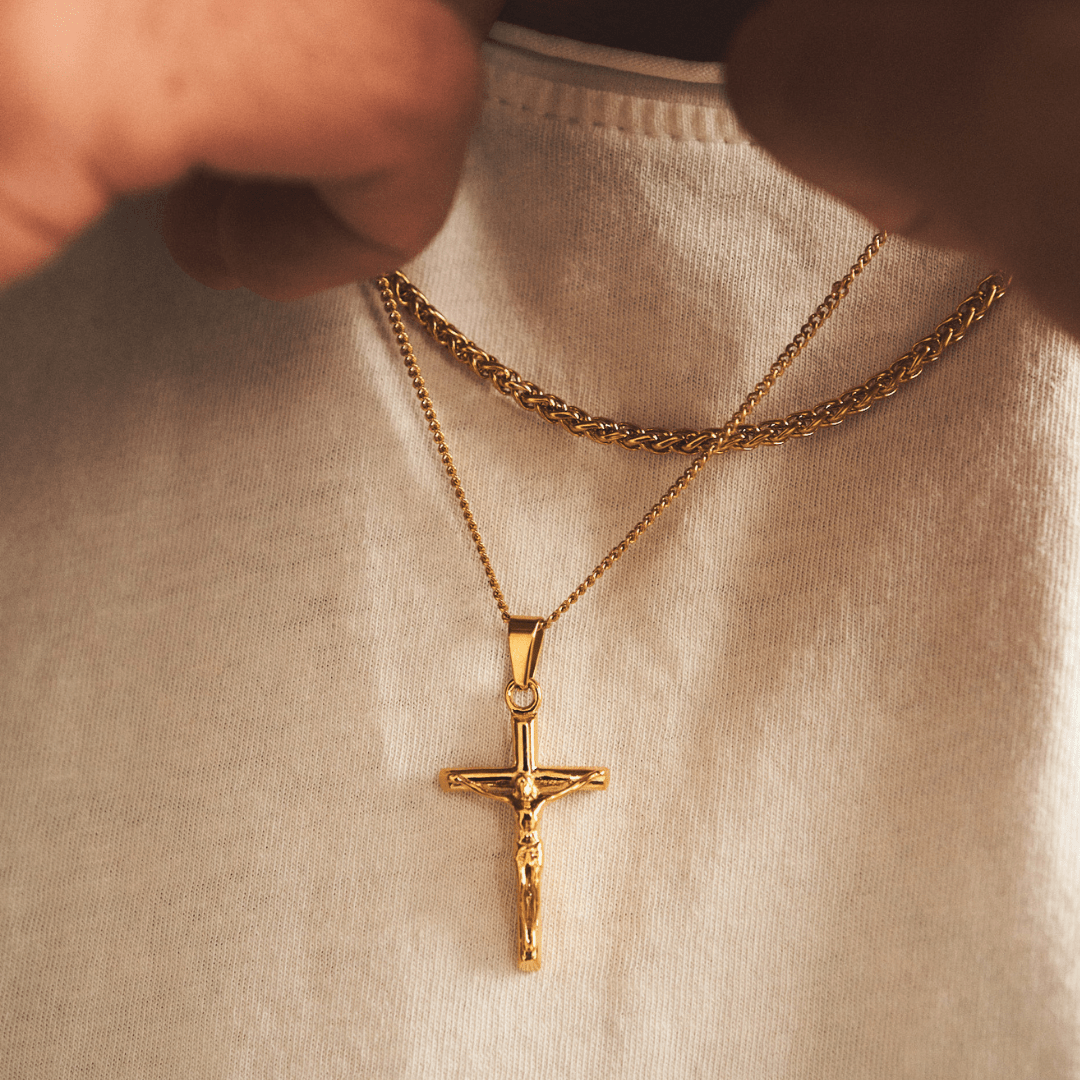 crucifix-set-gold