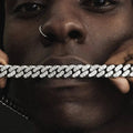 12mm Iced Out Cuban Link Chain -- DVVX CHAINS