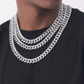 13mm Iced Out Cuban Link Chain -- DVVX CHAINS