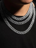 14mm Iced Out Cuban Link Chain -- DVVX CHAINS