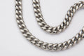 14mm Silver Cuban Link Chain -- DVVX CHAINS