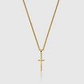 18K Gold Dagger Knife Charm Pendant Necklace -- DVVX CHAINS