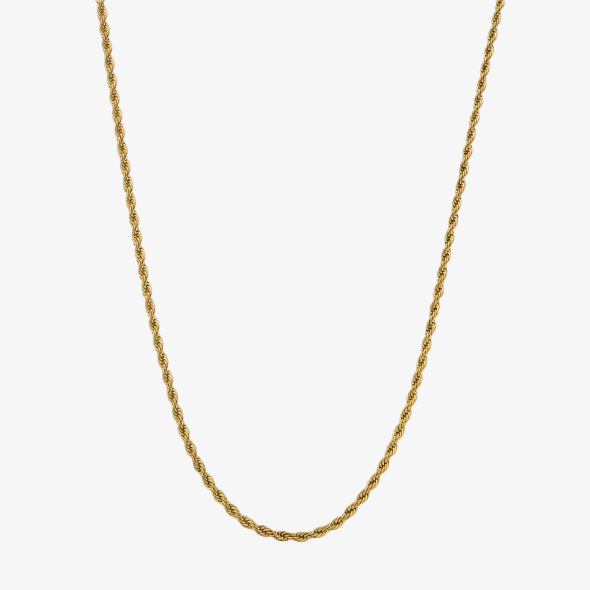 3mm Gold Rope Chain -- DVVX CHAINS