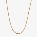 3mm Gold Rope Chain -- DVVX CHAINS