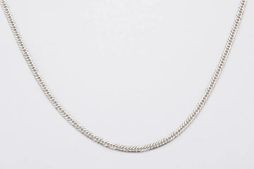 3mm S925 Silver Cuban Link Chain -- DVVX CHAINS