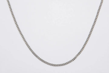 3mm Silver Cuban Link Chain -- DVVX CHAINS