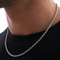 2mm Silver Rope Chain DVVX