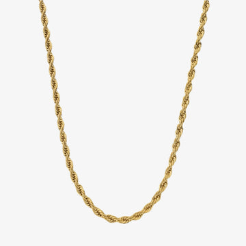 4mm Gold Rope Chain -- DVVX CHAINS