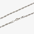 4mm Silver Rope Chain -- DVVX CHAINS