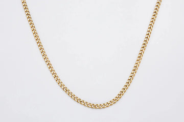 5mm Gold Cuban Link Chain -- DVVX CHAINS