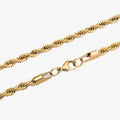 5mm Gold Rope Chain -- DVVX CHAINS