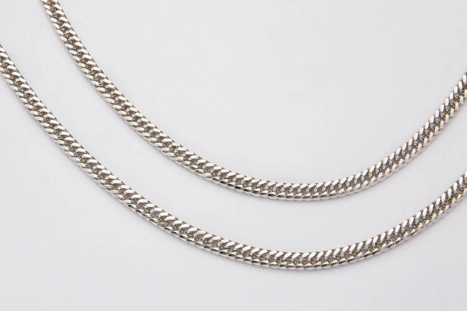 5mm S925 Silver Cuban Link Chain -- DVVX CHAINS