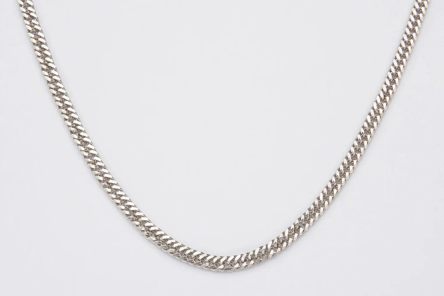 5mm S925 Silver Cuban Link Chain -- DVVX CHAINS