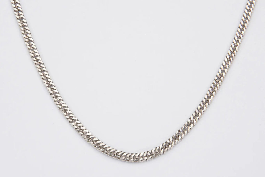 5mm S925 Silver Cuban Link Chain -- DVVX CHAINS