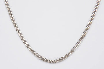 5mm S925 Silver Cuban Link Chain -- DVVX CHAINS