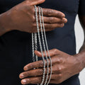 5mm Silver Rope Chain -- DVVX CHAINS