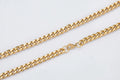 7mm Gold Cuban Link Chain -- DVVX CHAINS