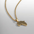 Africa Pendant (Gold) -- DVVX CHAINS