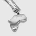 Africa Pendant (Silver) -- DVVX CHAINS