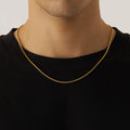 Box Chain (Gold) 2mm -- DVVX CHAINS