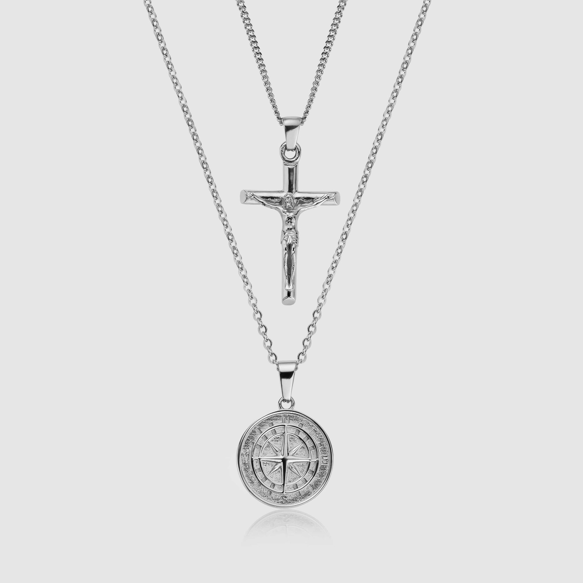 compass-x-crucifix-set-silver