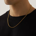 Cali Chain (Gold) 2mm -- DVVX CHAINS