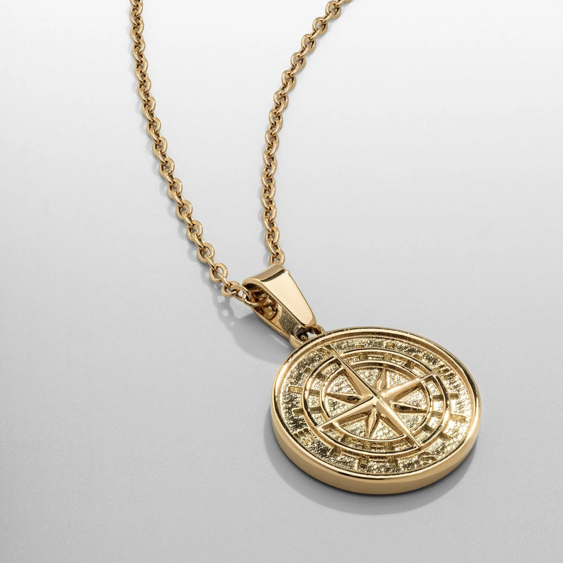 Compass Pendant (Gold) -- DVVX CHAINS