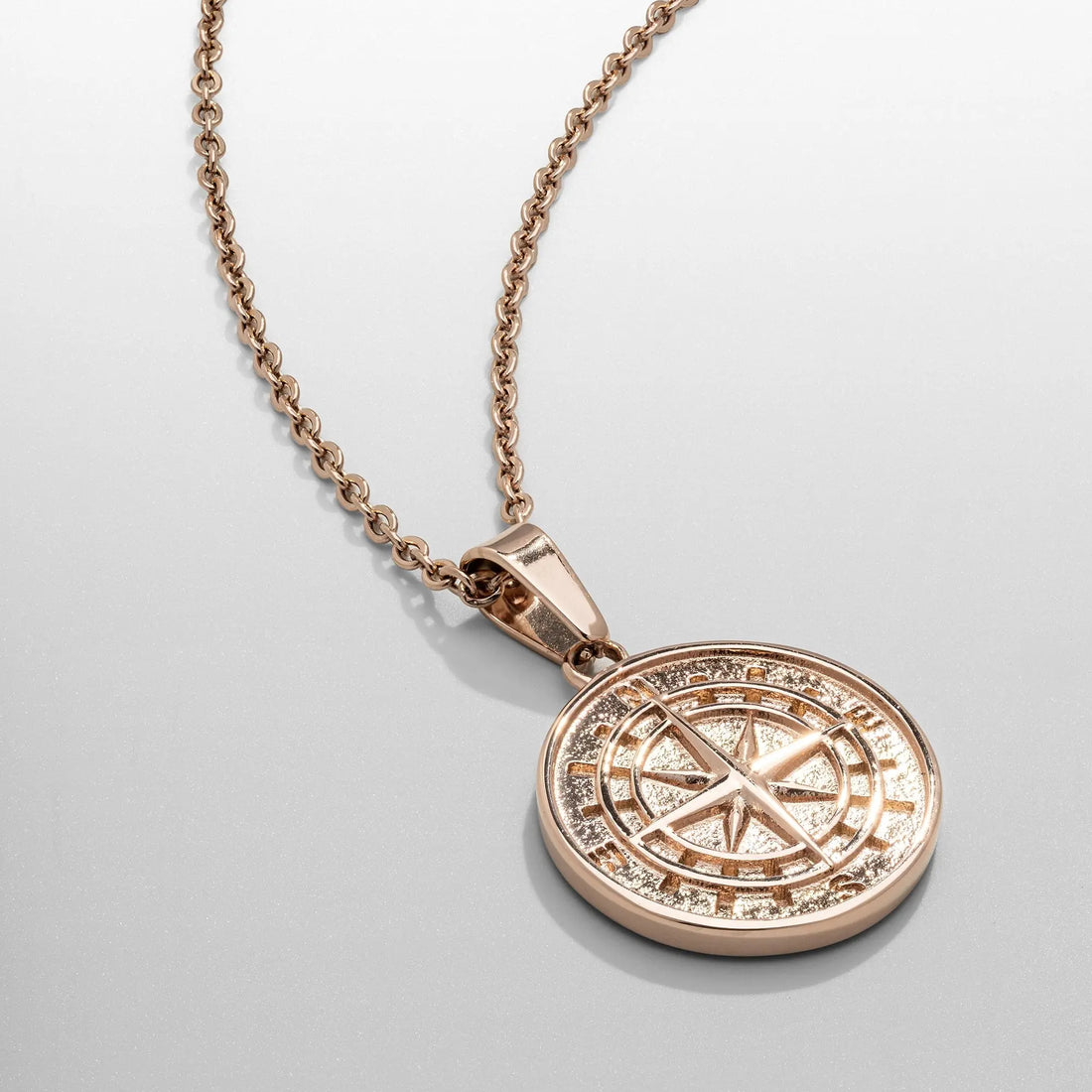 Compass Pendant (Rose Gold) -- DVVX CHAINS