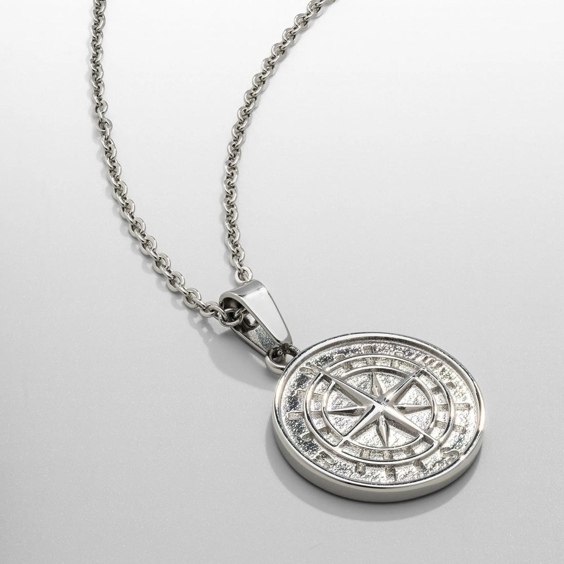 Compass Pendant (Silver) -- DVVX CHAINS