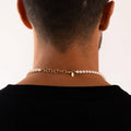 Compass Real Pearl Necklace (Gold) -- DVVX CHAINS