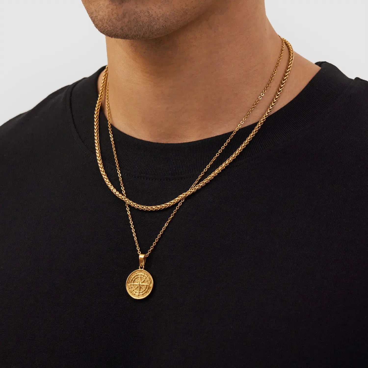 Compass Set (Gold) -- DVVX CHAINS