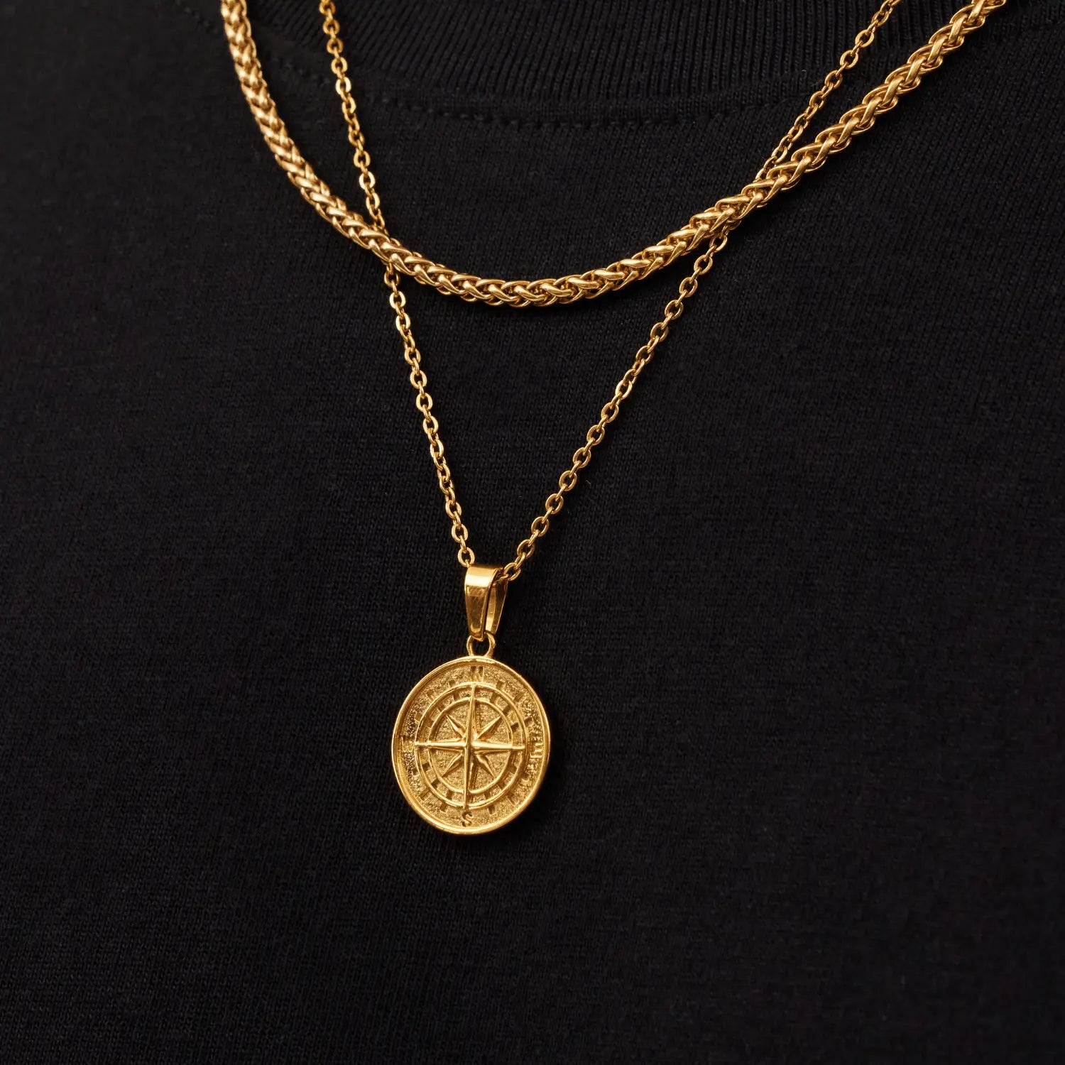 Compass Set (Gold) -- DVVX CHAINS