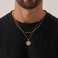 Compass and Connell Set (Rose Gold) -- DVVX CHAINS