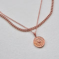 Compass and Cuban Set (Rose Gold) -- DVVX CHAINS