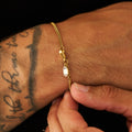 Connell Bracelet (Gold) 2mm -- DVVX CHAINS