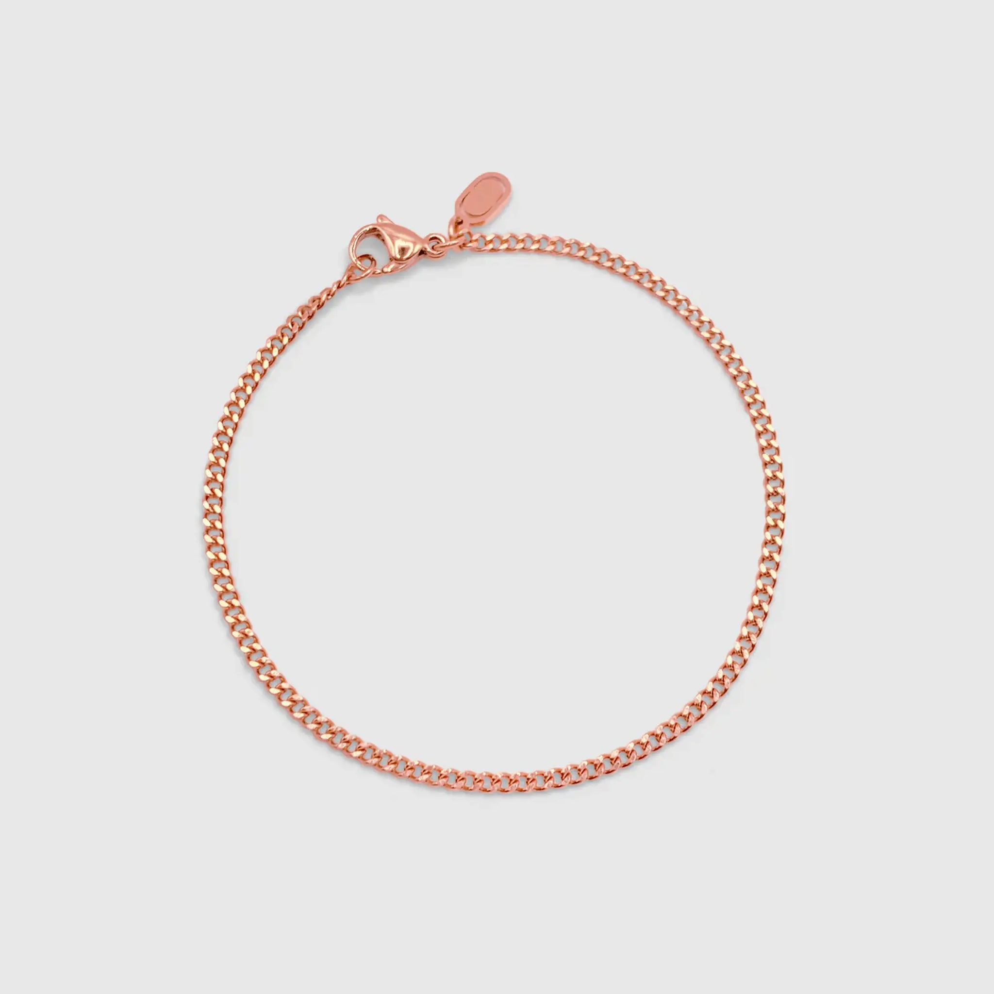 Connell Bracelet (Rose Gold) 2mm -- DVVX CHAINS