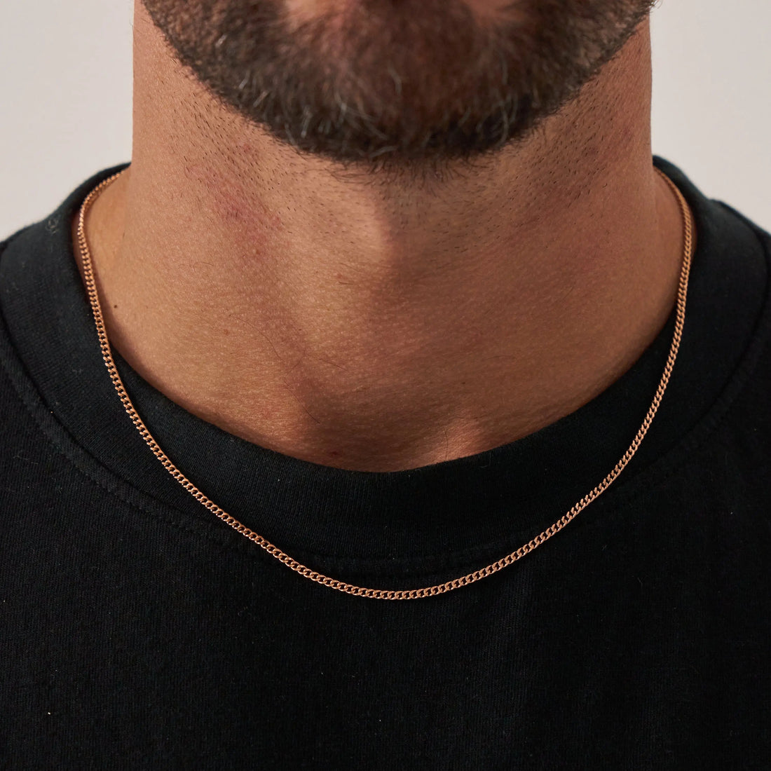 Connell Chain (Rose Gold) 2mm -- DVVX CHAINS