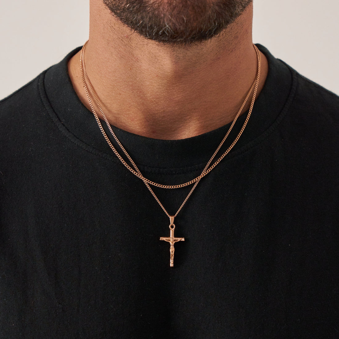 crucifix-and-connell-set-rose-gold