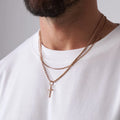 Cross & Connell Set (Rose Gold) -- DVVX CHAINS