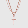 Cross & Connell Set (Rose Gold) -- DVVX CHAINS