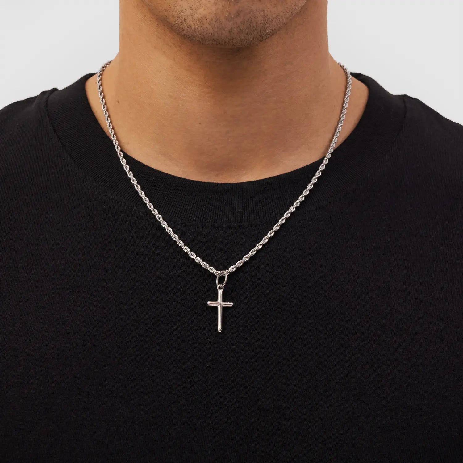 Cross (Silver) -- DVVX CHAINS