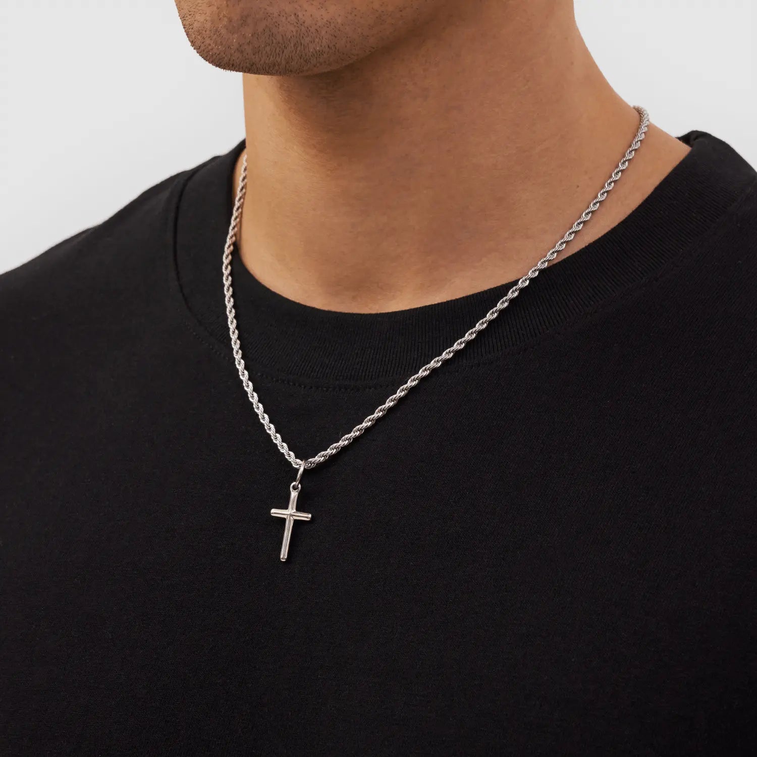 Cross (Silver) -- DVVX CHAINS