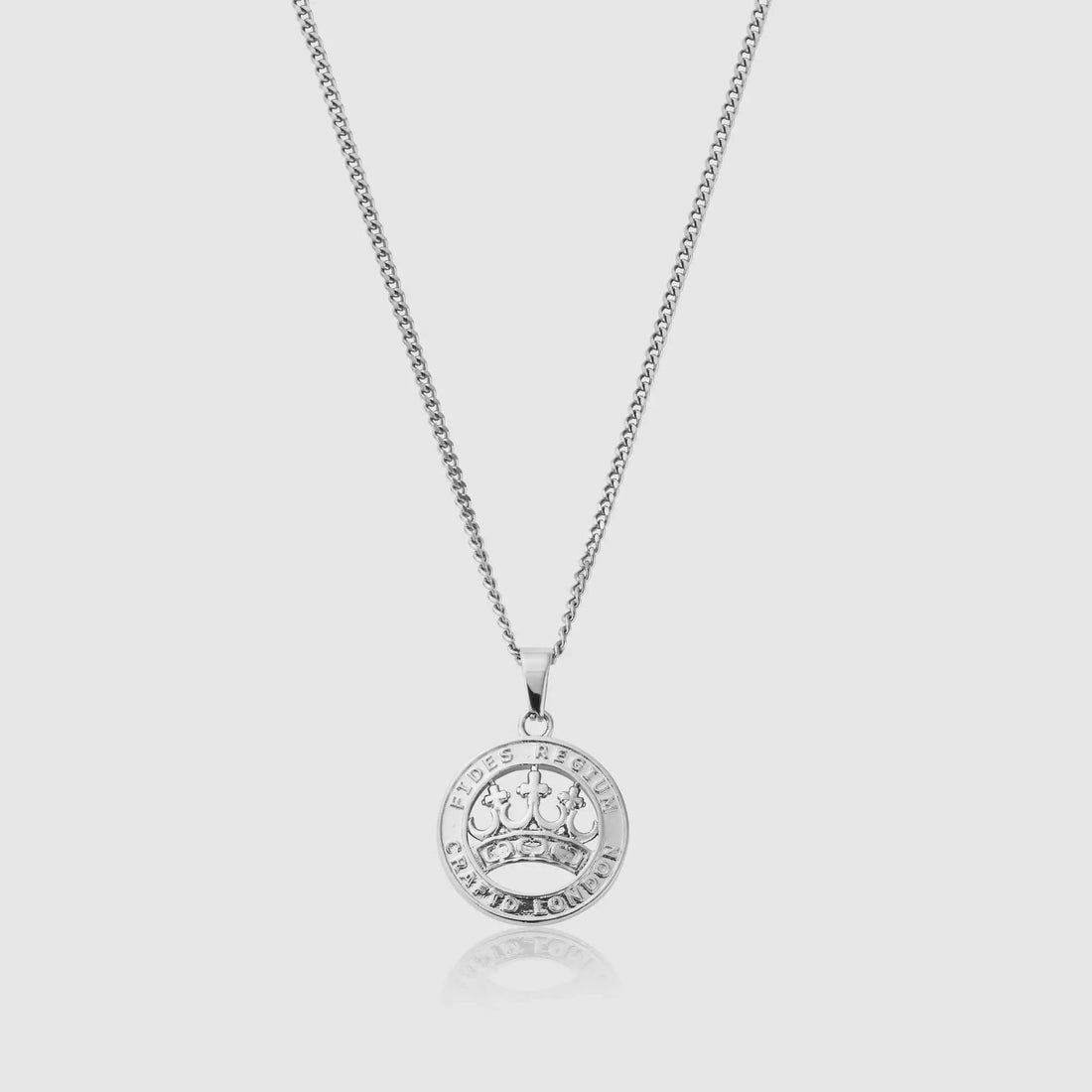 Crown Pendant (Silver) -- DVVX CHAINS